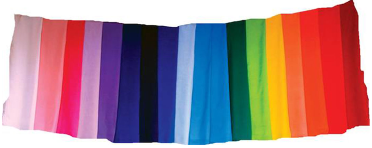 Faery Shaman Terres Unsoeld's Rainbow Color Silks®