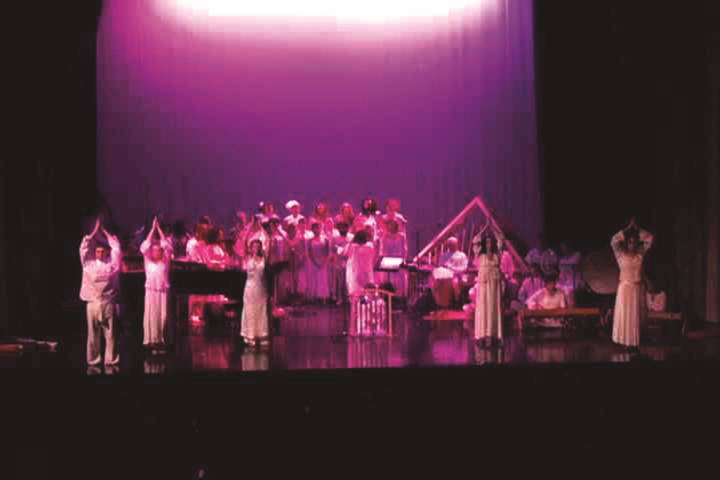 Tama-Do Academy Winter Soulstice Harmonizing Concert® with Sound Master Fabien Maman, Herbst Theatre, 2003.